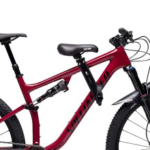 SHOTGUN Kids Bike Seat for Mountain Bikes | Front Mounted Bicycle Seats for Children 2-5 Years (up to 48 pound) | Compatible with All Adult MTB