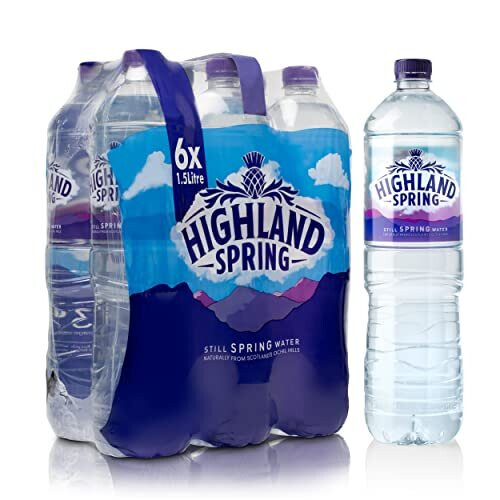 Highland Spring Still Spring Water, 6 x 1.5L 2