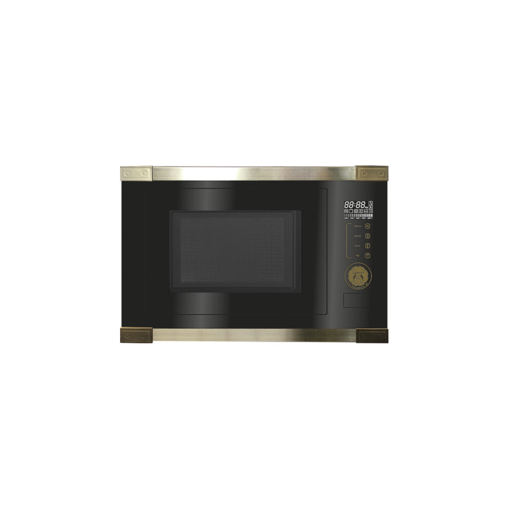 Kaiser Art Deco Built In 900W Mutli-Functional Microwave Oven - Black