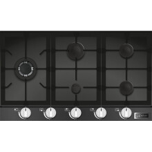 Kaiser Avantgarde Pro Turbo 86cm 5 Burner Gas Hob - Black
