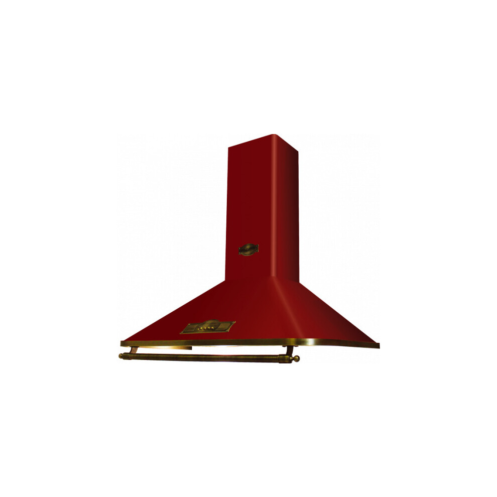 Kaiser Empire 60cm Cooker Hood | Bordeaux Red Classic Extraction Hood