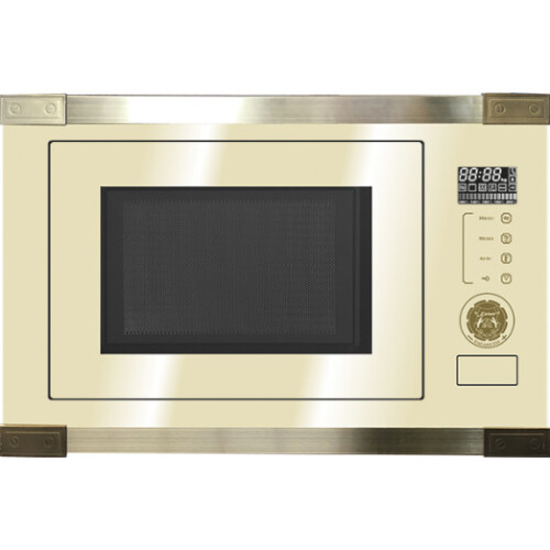 Kaiser Kaiser Art Deco Built In 900W Mutli-Functional Microwave Oven - Ivory