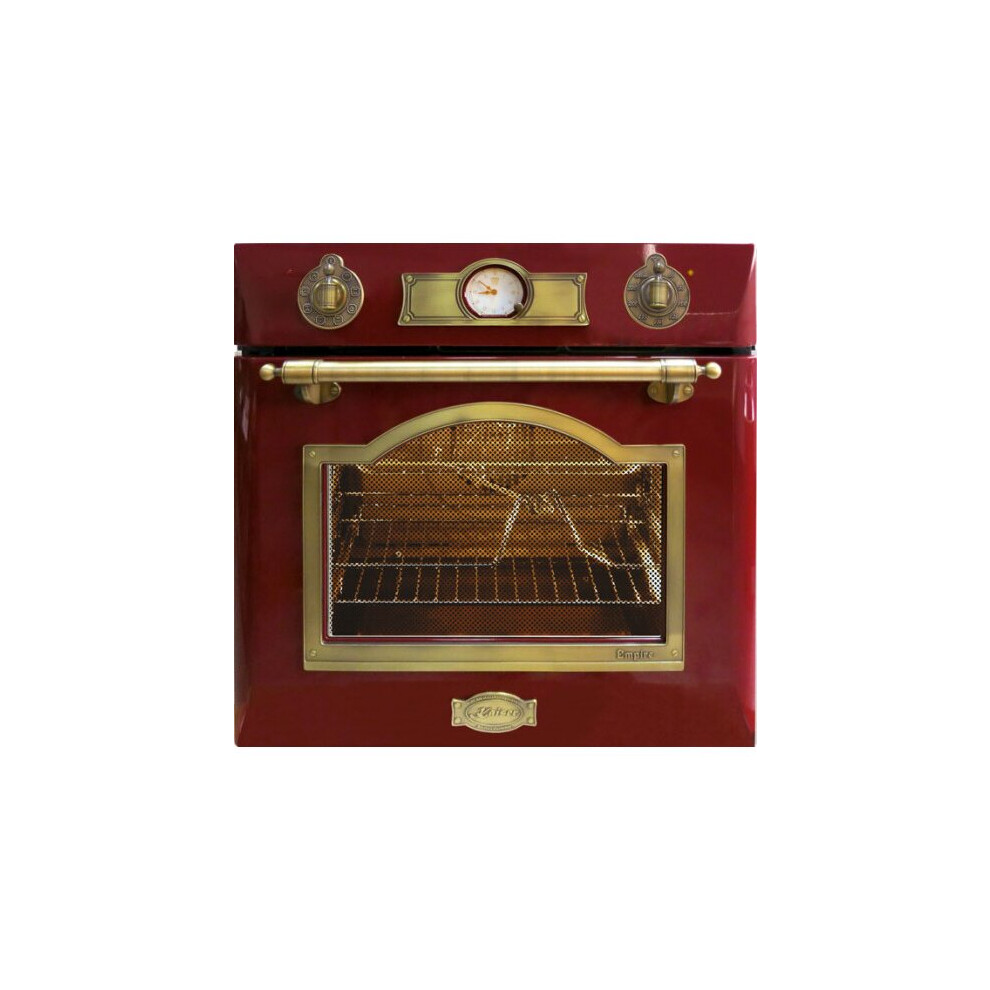 Kaiser Empire Single Electric Oven - Bordeaux Red