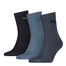Puma Sports Socks Unisex Short Crew (3 Pair Pack)