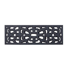 Nicoman Narrow Step Mat Barrier Doormat Eco-Friendly Scrape and Absorbent Drainage Outdoor Door Mat 75x25cm (30''x10'')