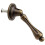 Paor Vintage Cabinet Knobs Drawer Handle Pull 8 Pack Decorative Bronze 5