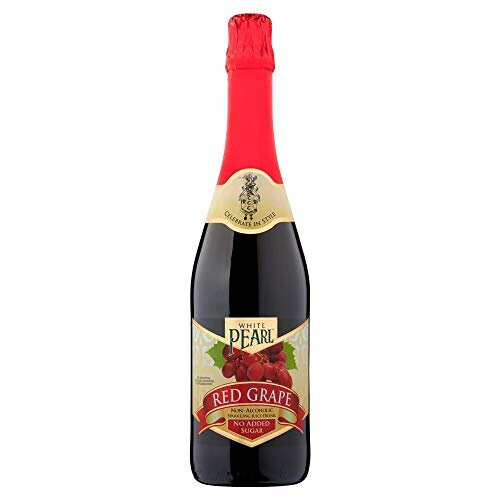 White Pearl Red Grape Non Alcoholic Sparkling Juice Drink - 750ml