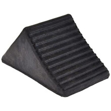 Buyers Products WC1467A Rubber Wheel Chock, Black