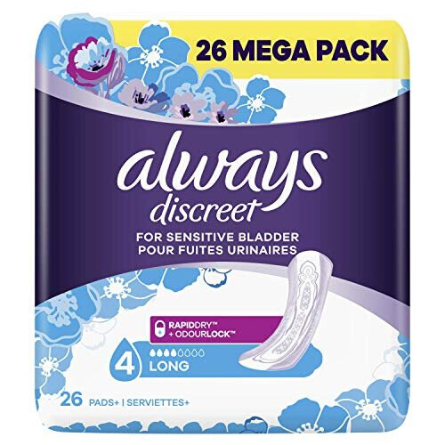 Always Always Discreet Incontinence Pads - Long x 26 1