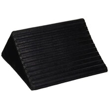 Buyers Products WC1468A Rubber Wheel Chock, Black