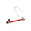 Fastway ONESTEP Wheel Chock for Tandem Axle Trailers and RVs-16 Inches to 24 Inches Long-Qty 1 2