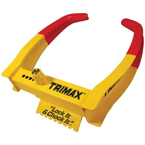 Trimax TCL65 Hardware, Yellow/Red, 7.25"