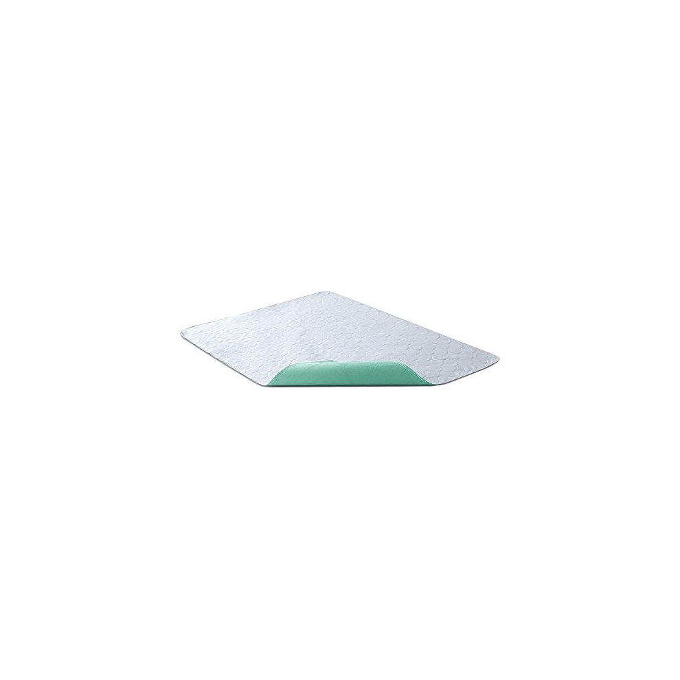 Bedecor Green Washable Bed Protector - Waterproof Incontinence Bed Pads - Reusable Bed Wetting Mat - 70X90cm
