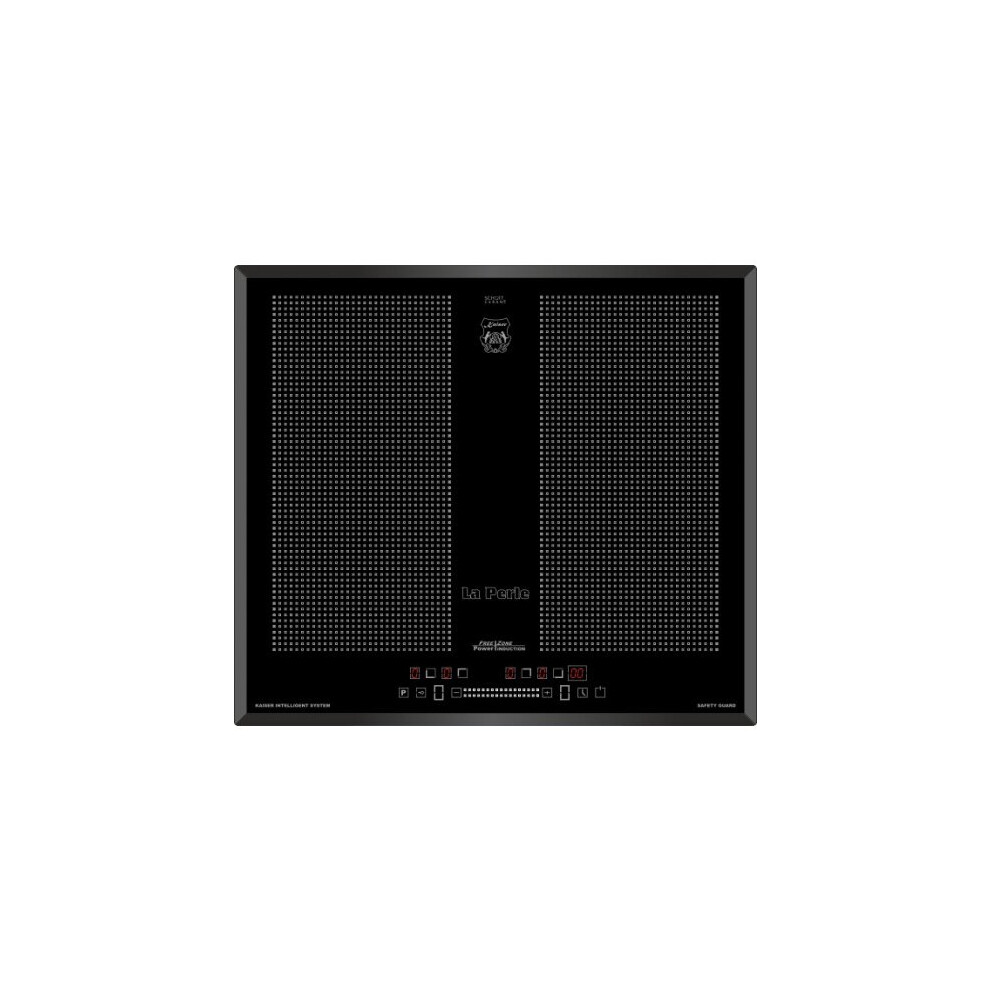 Kaiser La Perle 59Cm Induction Hob | Free Zone Cooktop Black