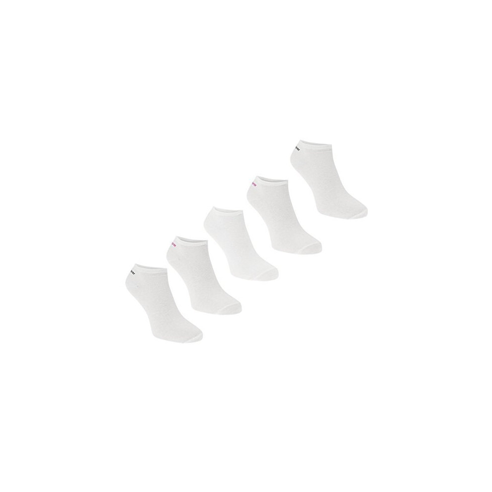 Slazenger Womens Trainer Socks 5 Pack Lightweight