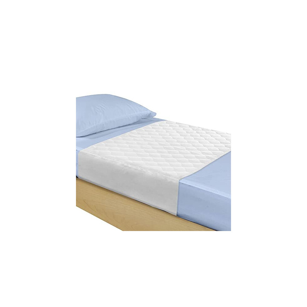 Conkote Heavy Absorbency Bed Pads With Tuckable Sides 86 X 91 Cm, Washable And Reusable Incontinence Bed Underpads 2 Pack