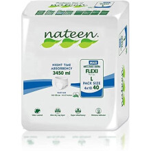 Tendercare Nateen - 40 Large Adult Night Time Pull Up Pants - Unisex Maxi Incontinence Pull Up Pants - Odour Control & Ultra Dry Top Layer- 3450
