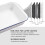 Webake Enamel Roasting Tin Pie Dish Baking Tray Bakeware Oven Pans (36 x 24 x 7cm) 2