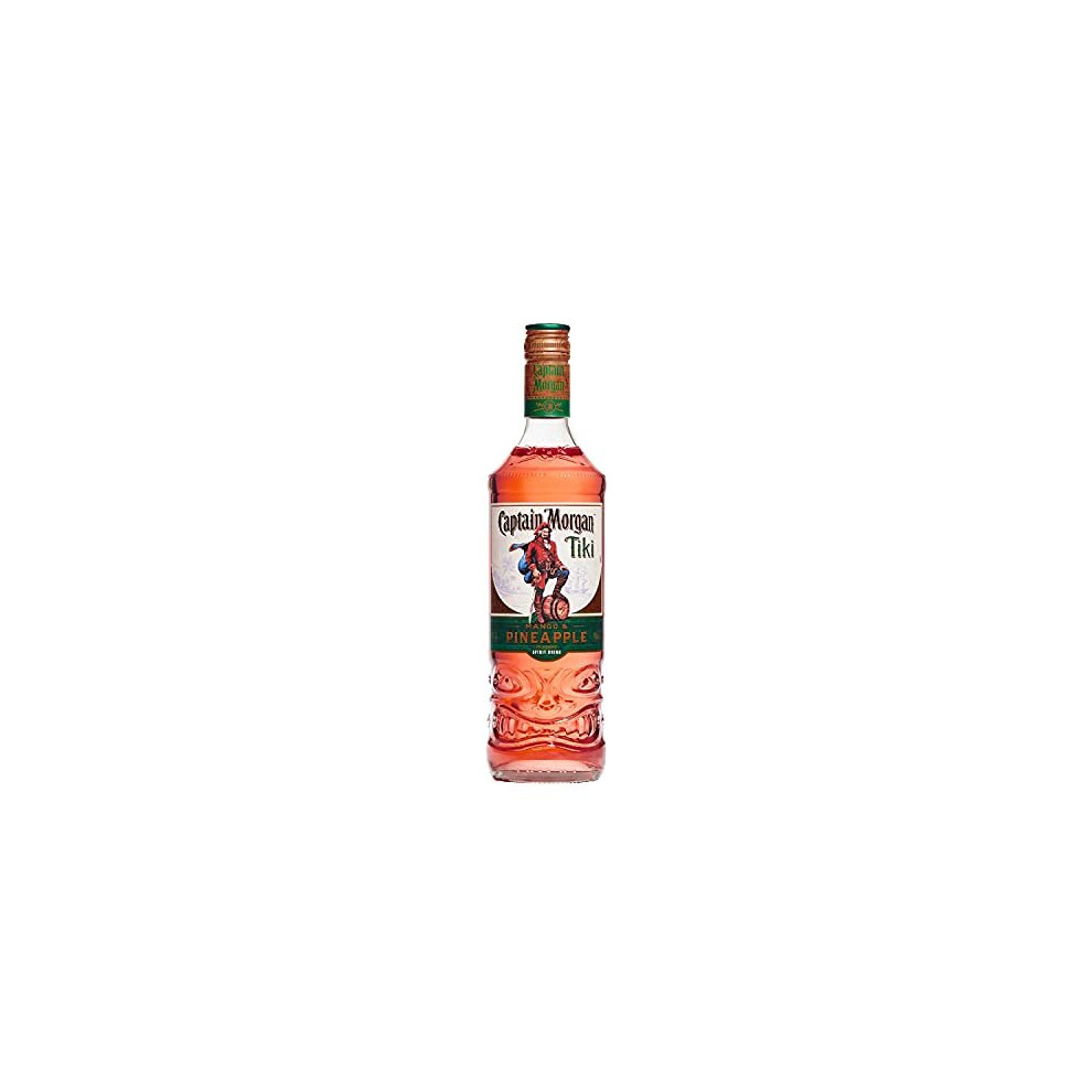 Captain Morgan Tiki Pineapple & Mango | 25% vol | 70cl | Rum Based Spirit | Shaped in a Tiki Totem Bottle | Taste of the Tropics - Image 6