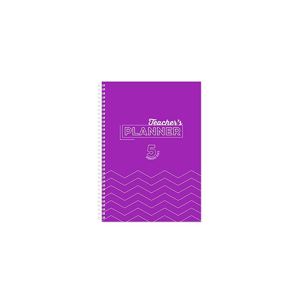 Silvine A4 Teacher's Academic Planner with Durable Hardback Covers and 204 x5 Period Planner Pages