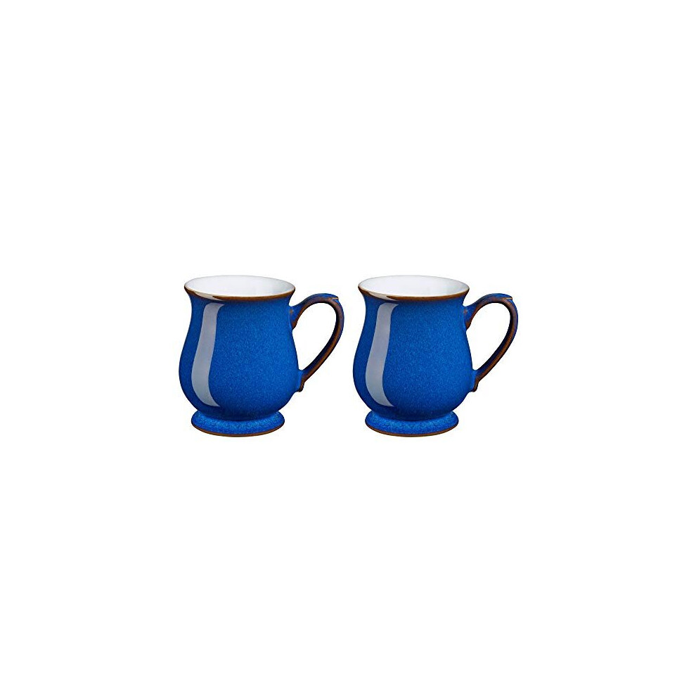 Denby 1048819 Imperial Blue 2 Piece Craftsman Mug Set