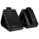 MAXXHAUL 70472 Solid Rubber Heavy Duty Black Wheel Chock 2-Pack, 8" x 4" x 6" 5