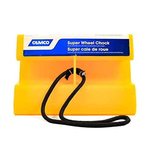 Camco 44475 Super Wheel Chock with Rope 2