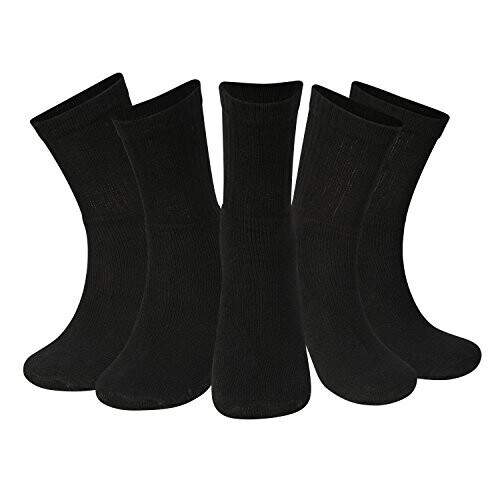 Kensington 10 Pairs Men Sport Socks Size 6-11 Thick Cotton Cushion
