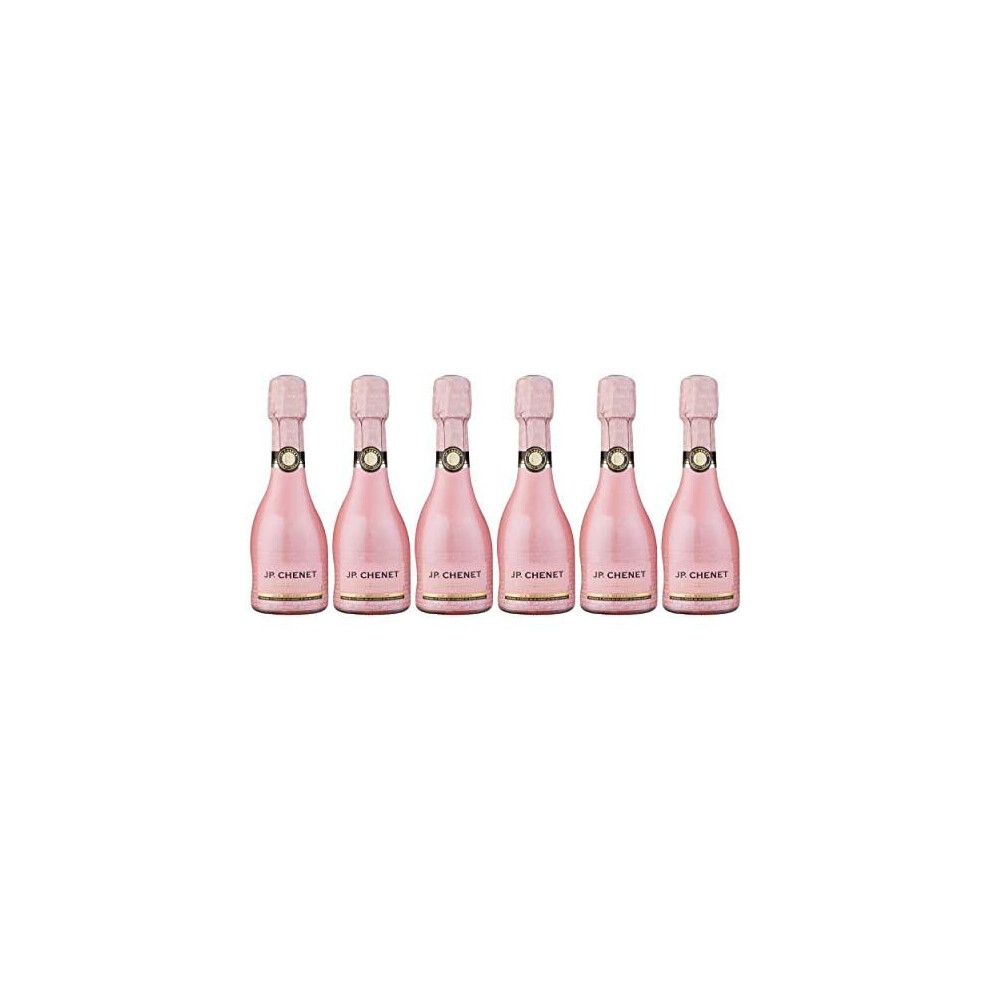 J.p. Chenet Jp Chenet Ice Edition Sparkling Rosé - Medium Dry, Case Of 6 (France), 6 X 0.20 L Salmon/Red