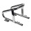Extreme Max 5001.5763 Deluxe Chrome Motorcycle Wheel Chock - 5.5" Wide 5