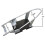 Extreme Max 5001.5754 3-Position Motorcycle Wheel Chock 3