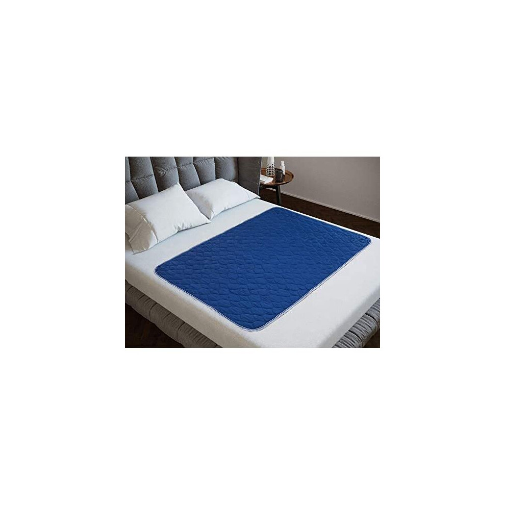 Lynmark Protector/Pad Without Tucks -Double Bed Size| Anti-Stain Kylie Sheet Is Oekotex Certified & Best Used For Incontinence & Bed Wetting |Non-Slip W