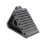Extreme Max 5001.5772 Heavy-Duty Solid Rubber Wheel Chock with Handle, Individual 3