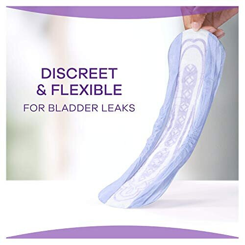 Always Always Discreet Incontinence Pads Plus Long Plus for Sensitive Bladder, 64 Counts 1