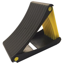 Leisurewize Foldable, Heavy Duty Wheel Chocks for Caravan Van Wheel Stoppers (Pair) with Spikes
