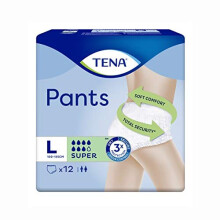 TENA Incontinence Pants Super Large Size, 12 pack