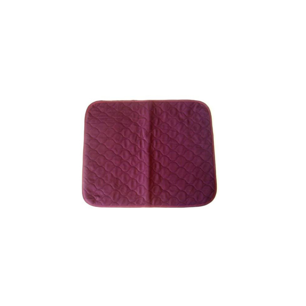 Forest Red 1 Of Large (60Cmx50cm) Wine Washable Wheelchair Seat Armchair Incontinence Pad Sheet