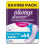 Always Always Discreet Incontinence Pads Plus Long Plus for Sensitive Bladder, 64 Counts 1