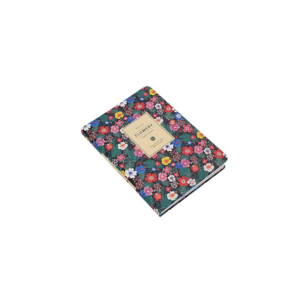 A5 Floral Notebook Notepad Daily Diary Planner Undated Personal Planner Organiser Weekly & Monthly Planner Flower Layout Schedule Timetable Note-image-OPC-P8XFGWY-NEW