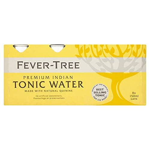 Fever-Tree Indian Tonic Water, 8 x 150ml
