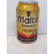 Malta Guinness Non Alcoholic Malt Drink 330ml Can (Pack of 6)