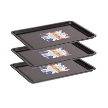 Wham Non-Stick Baking Tray (Set of 3 (32x23x1.5 cm))