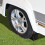 GADLANE Wheel Chocks Tyre Saver Brake Stoppers Ridged Caravan Horsebox Motorhome Car Wedges Trailer With Handle (Pack Of 2) 3
