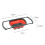 SQ Professional (Red) Durane Silicone Extendable Sink Strainer 3
