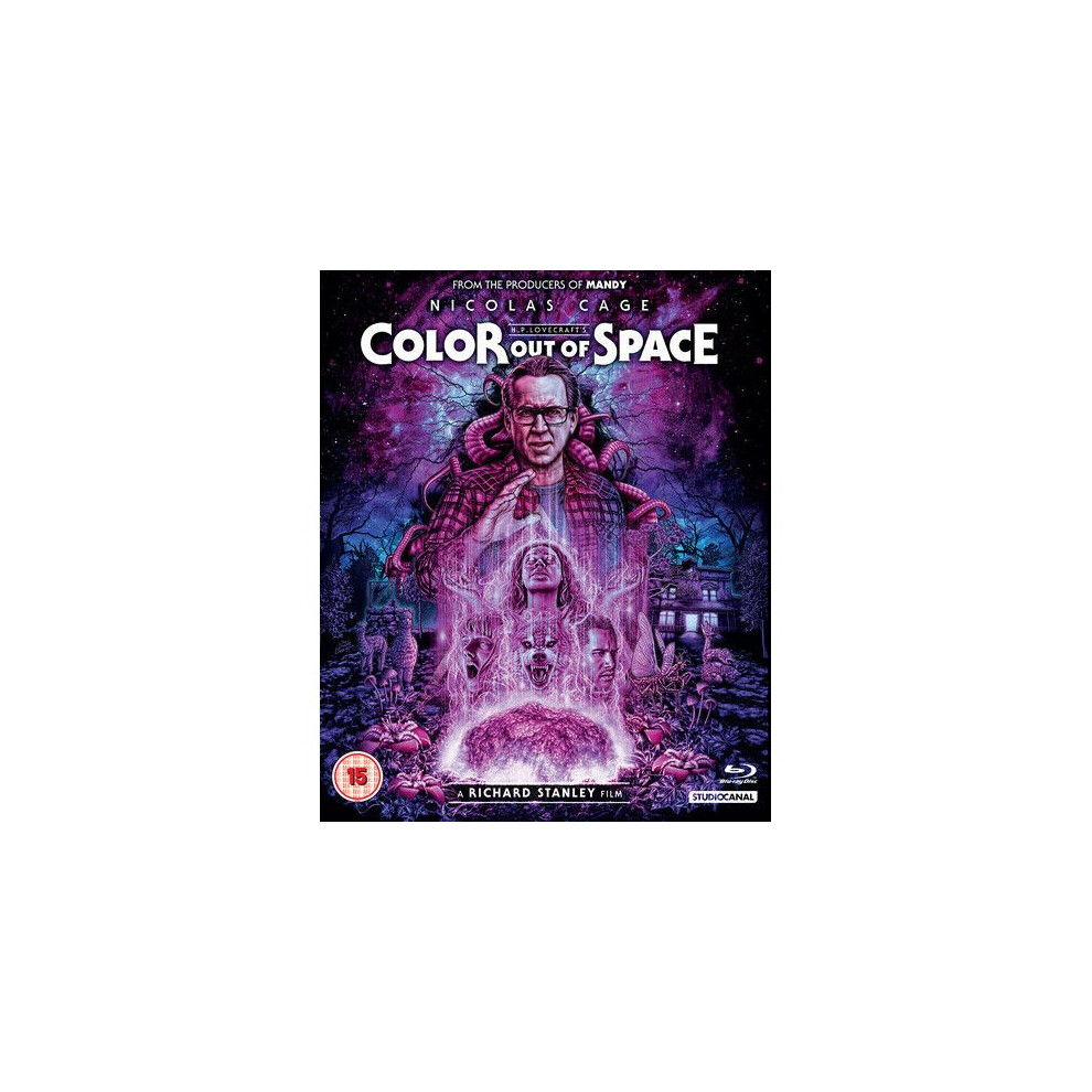 Color Out of Space Blu-ray (2020) Nicolas Cage, Stanley (DIR) cert 15 ***NEW***-image-OPC-P8XFVWZ-NEW