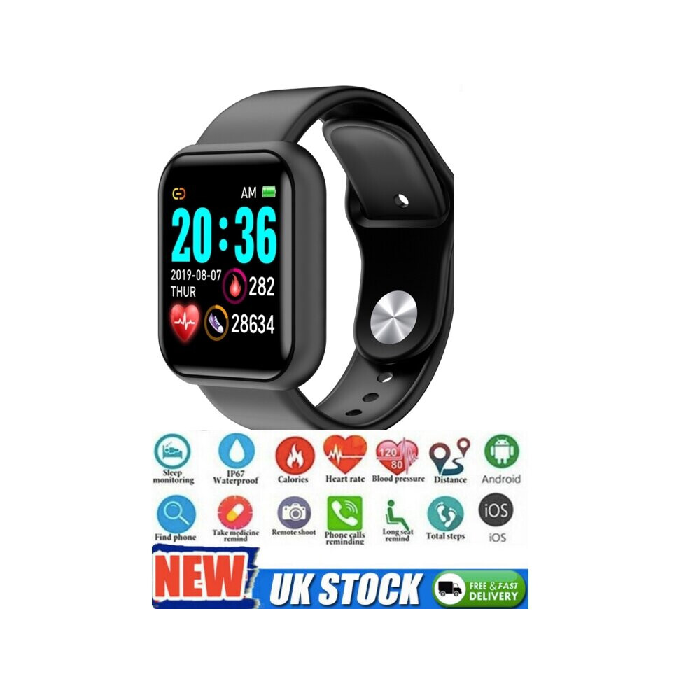 Smart Watch, Fitness Activity Tracker for Men Women with Heart Rate