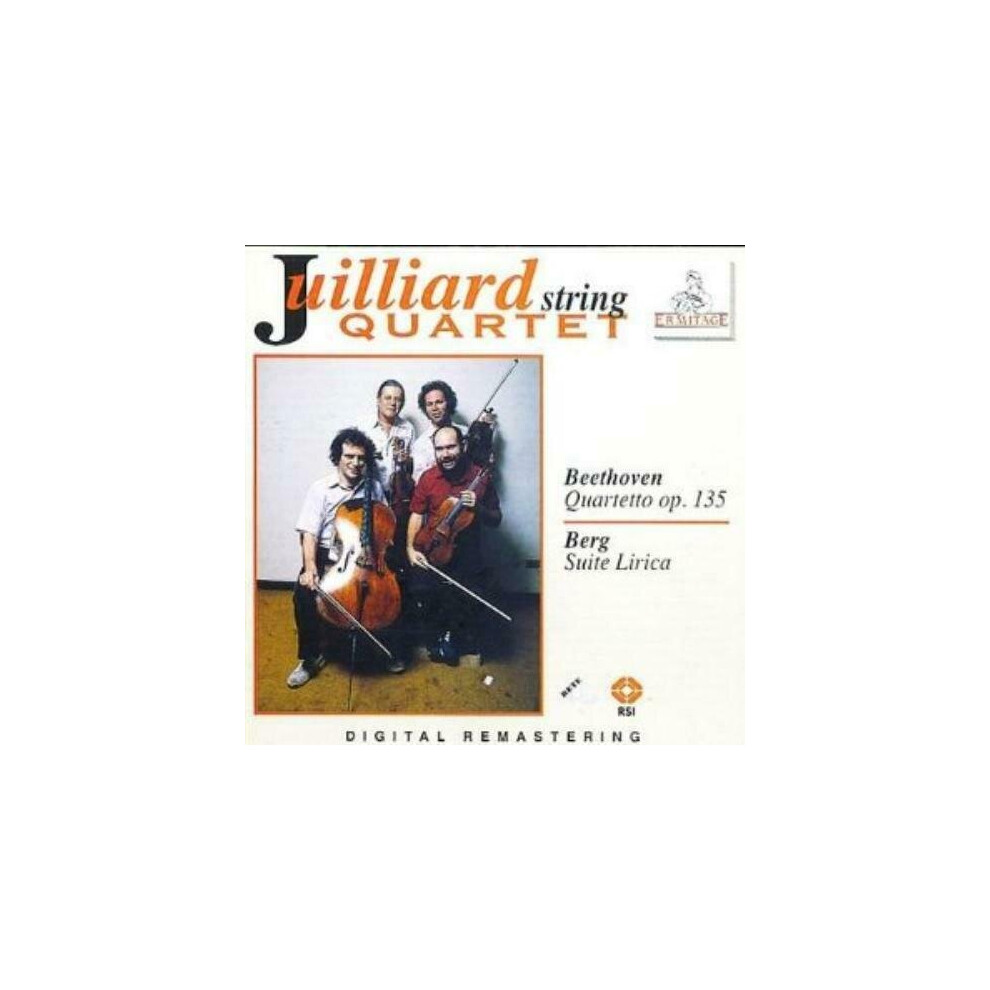 Dvd Juilliard String Quartet (Quartetto) : Streichquartett/Lyrische Suite Cd