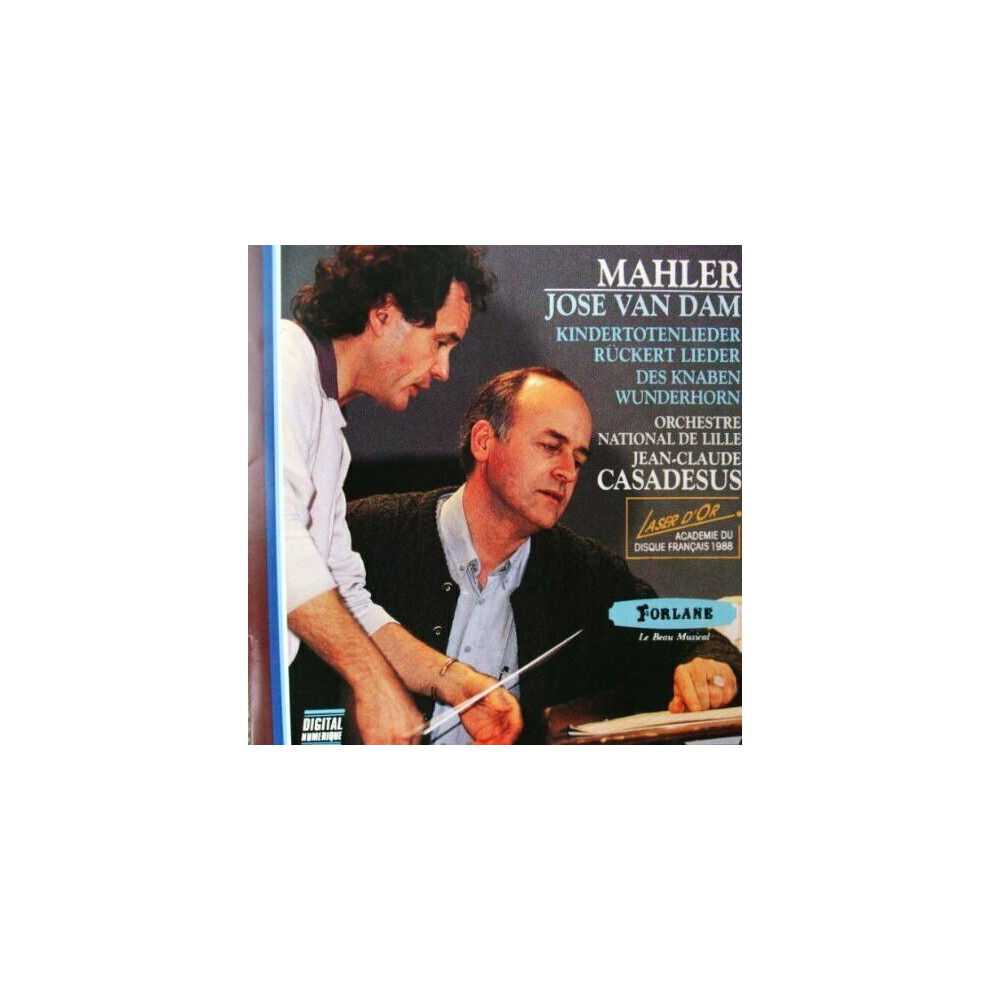 Dvd Mahler: Jose Van Dam Cd