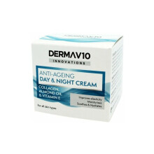 Derma V10 Innovations Anti-Ageing Day & Night Cream, Collagen, 50 ml
