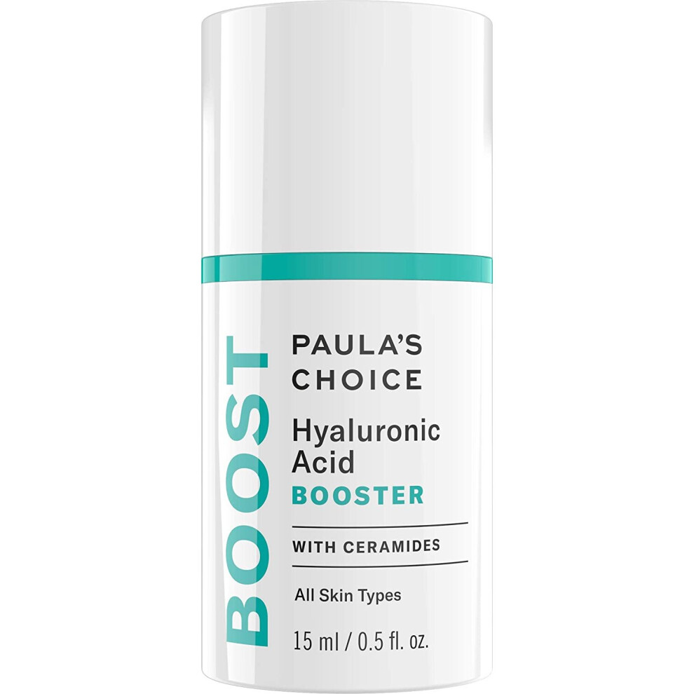 Paula's Choice Hyaluronic Acid Booster - Anti Aging & Wrinkle Serum - Skin Hydrating & Smoothing Treatment for Face - with Ceramide - All Skin Types -